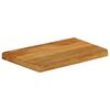 vidaXL Table Top Oak finish Solid mango wood Small Table Top