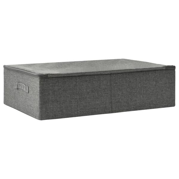 vidaXL Storage Box Anthracite Fabric, Oxford fabric, Non-woven