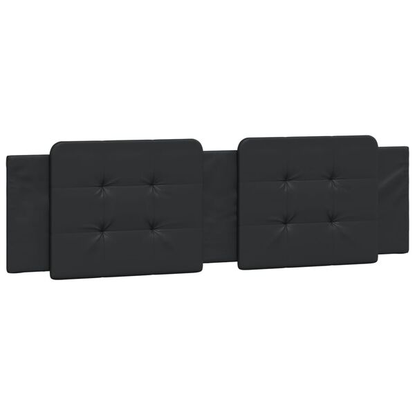 vidaXL Headboard Cushion Black