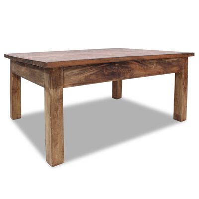 vidaXL Coffee Table Solid Reclaimed Wood 38.6"x28.7"x17.7"