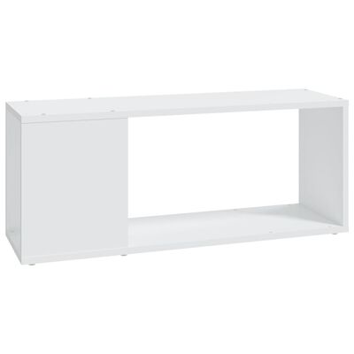 vidaXL TV Stand White 31.5"x9.4"x12.6" Engineered Wood