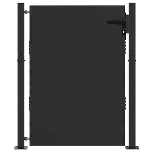 vidaXL Garden Gate 39.4x49.2" Corten Steel