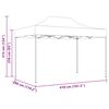 vidaXL Party Tent Anthracite