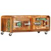 vidaXL Coffee Table Multicolored Solid Reclaimed Wood Medium