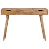 vidaXL Dressing Table Natural Mango Wood Solid Mango Wood, Engineered Wood