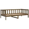 vidaXL Day Bed Honey brown Solid pine wood 35 x 79 in