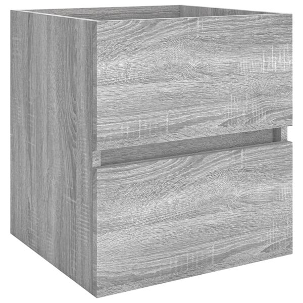 vidaXL Sink Cabinet Grey Sonoma Engineered wood Compact Sink Cabinet