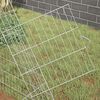 vidaXL Rabbit Cage Silver 215 x 100 x 85 cm Galvanised Steel