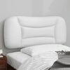 vidaXL Headboard Cushion White
