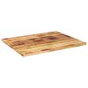 vidaXL Table Top Natural Wood Solid mango wood 35.4x31.5 Durable