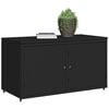 vidaXL Garden Storage Cabinet Black