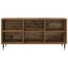 vidaXL TV Cabinet Old Wood 40.75 x 11.81 x 19.69 in Engineered Wood