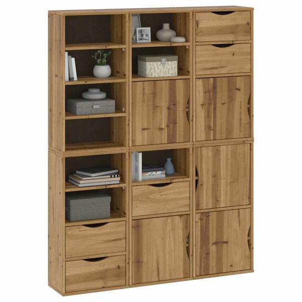vidaXL Side Cabinet Honey wood