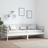 vidaXL Day Bed White Solid pine wood 31.5x79.0 in