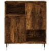 vidaXL Sideboard Smoked Oak Engineered wood, iron Standard Sideboard