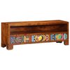 vidaXL TV Cabinet Multicolor Solid Acacia Wood TV Cabinet Rectangular