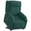 vidaXL Stand Up Massage Recliner Chair Dark green