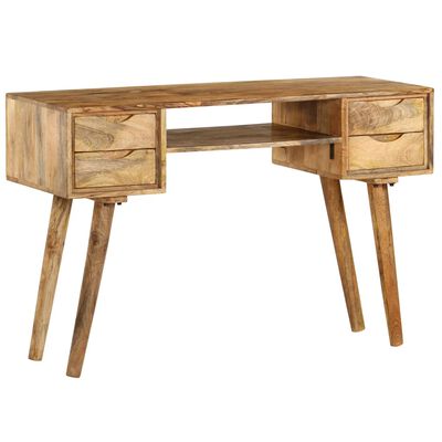 vidaXL Writing Desk Solid Mango Wood 45.3"x18.5"x29.9"