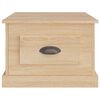 vidaXL Coffee Table Sonoma oak Engineered wood 19.7 in x 19.7 in x 13.8 in
