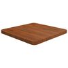 vidaXL Square Table Top Dark Brown 15.7"x15.7"x1" Treated Solid Wood Oak