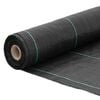 vidaXL Weed Membrane Black Polypropylene Large Durable Weed Membrane