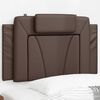 vidaXL Headboard Cushion Brown