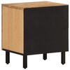 vidaXL Bedside Cabinets 2 pcs 15.7"x13"x18.1" Solid Wood Mango