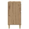 vidaXL Bedside Cabinet Artisan Oak 15.75 x 13.78 x 27.56 in