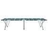 vidaXL Folding Camping Bed Folding 2 pcs Forest 194 x 62.5 x 42.5 cm