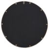 vidaXL Round Garden Mirror Sand Iron Large Decorative Inlays