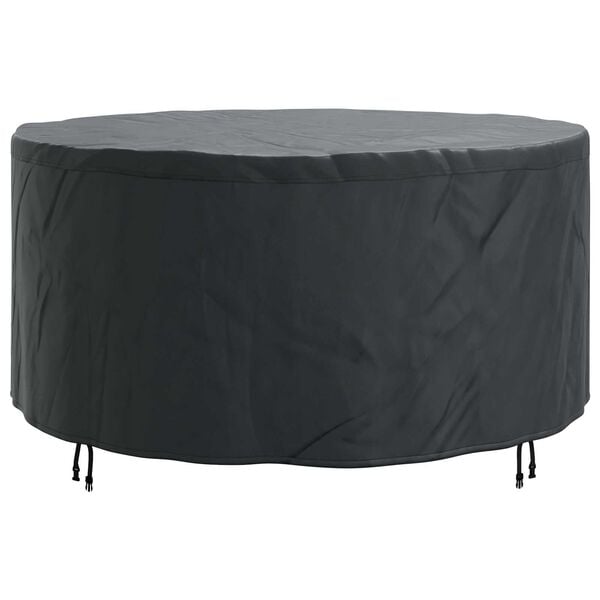 vidaXL Outdoor Furniture Cover Black 182 x 182 x 85 cm 420D fabric