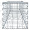 vidaXL Gabion Basket Silver Galvanized Iron Large Heavy Weight Endurance