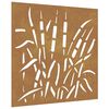 vidaXL Garden Wall Decoration Rusty Corten steel Medium