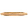 vidaXL Table Top Oval Solid Wood Mango