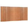 vidaXL Room Divider Natural Width 157.5" Height 65.0" Bamboo