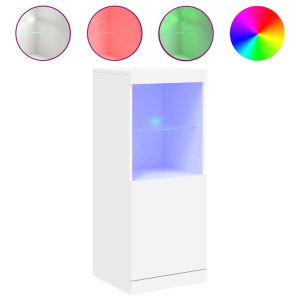 vidaXL Sideboard White Engineered wood Medium Sideboard Rectangular