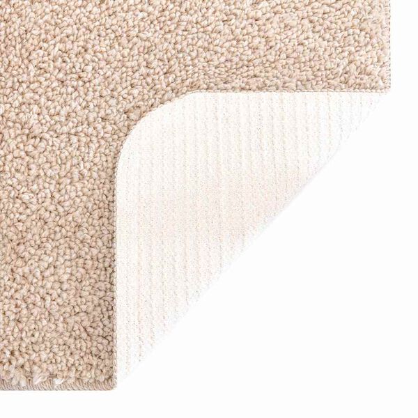 vidaXL Anti-slip Bath Mat Cream 19.7" x 31.5" PP