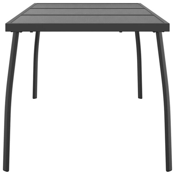 vidaXL Garden Table Anthracite