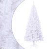 vidaXL Christmas Tree White PVC, Plastic Tall Artificial Christmas Tree