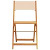 vidaXL Bistro Set Beige