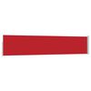 vidaXL Side Awning Red Polyester, Powder-Coated Steel 39.4 x 196.9 in