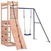 vidaXL Outdoor Playset Natural wood Solid Douglas wood Large Durable