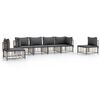 vidaXL Garden Lounge Set Anthracite