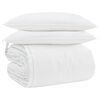 vidaXL Duvet Set with Pillow 3 pcs White Down Feather