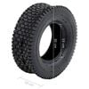 vidaXL Tire Set of 2 Black Rubber 13x5.00-6 Heavy Weight Endurance