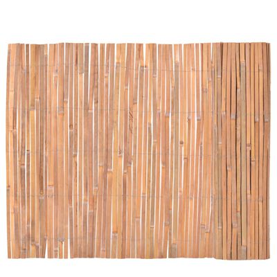 vidaXL Bamboo Fences 2 pcs 39.4"x157.5"