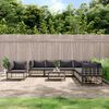 vidaXL Garden Lounge Set Set of 9 Anthracite