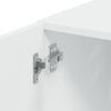 vidaXL Wall Cabinet White Engineered wood Medium Wall Cabinet
