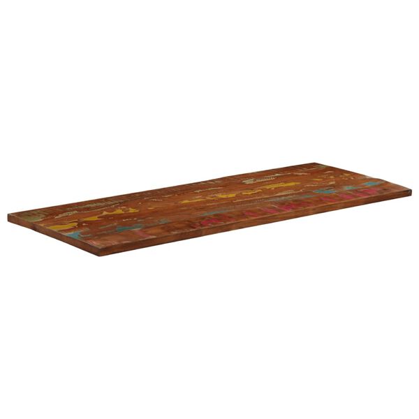 vidaXL Table Top 55.1"x19.7"x1.5" Rectangular Solid Wood Reclaimed