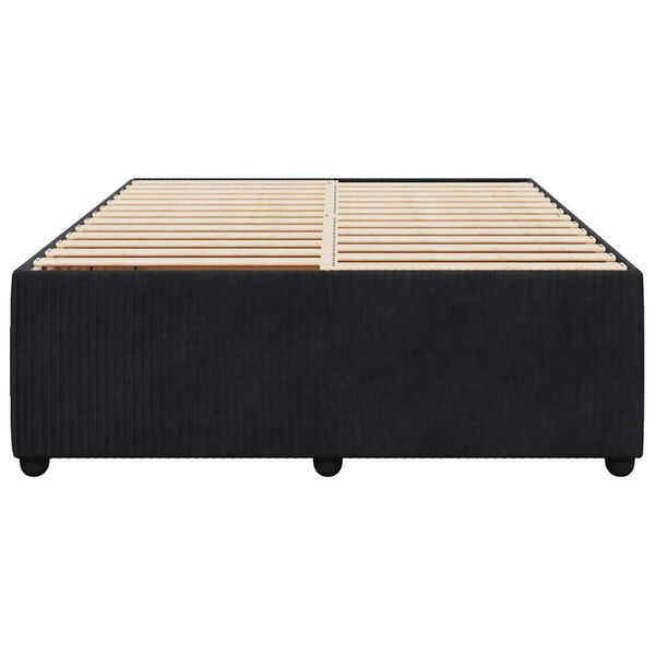 vidaXL Bed Frame Black